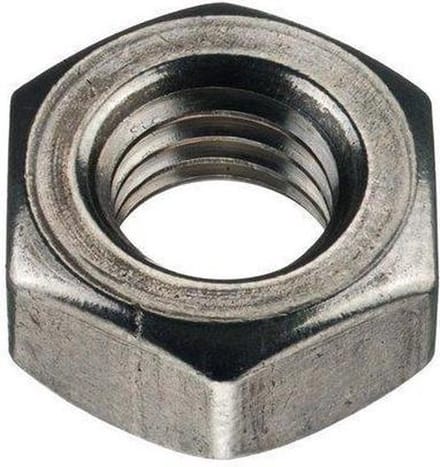 (12 STUKS) M8 ZESKANTMOER (RVS-A2) (AISI 304) DIN 934
