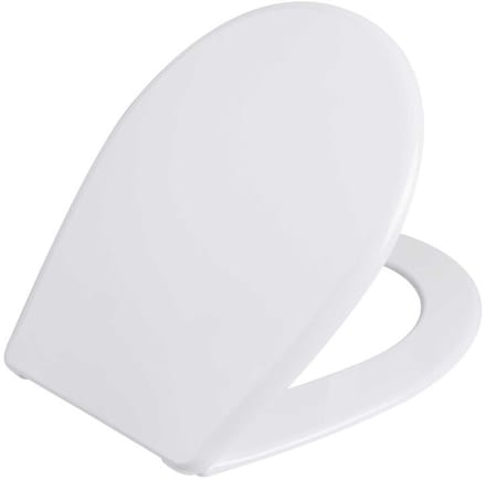 Bisk Prima - Toiletbril - Ovaal - Wit - Polipropyleen