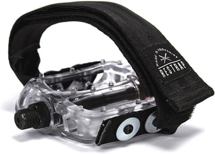 Zwarte Diagonale Fietsstraps voor Volwassenen - Unisex Fietsaccessoires