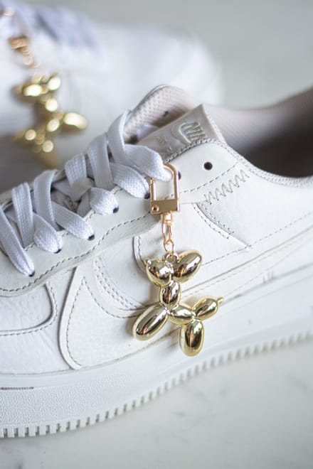 Schoenaccessoire sneakerclip ballon hond 2 stuks - sneakerjuweel Lace it Up