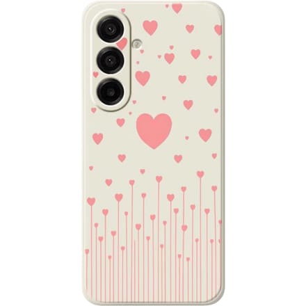 Comfycase Samsung Galaxy A17 Fashion Hoesje Hartjes