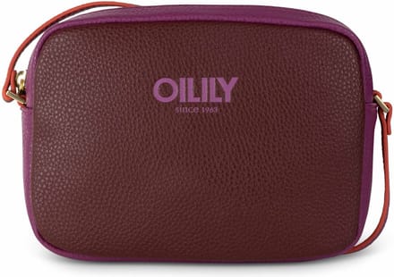 Oilily Xara - Schoudertas - Dames - Ritssluiting - Verstelbare Schouderband - Bruin - One size