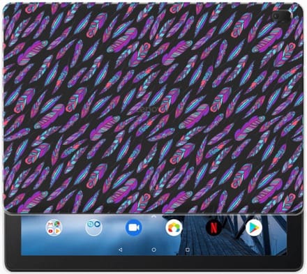 Lenovo Tab E10 Hippe Hoes Feathers Color