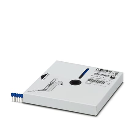 Phoenix Contact 3201408 Adereindhulzen 2.5 mm² Deels geïsoleerd Blauw 500 stuk(s)