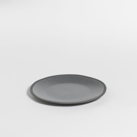 The Table Amsterdam Atelier Ontbijtbord - Black Truffle - Ø20 cm - Donkergrijs