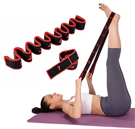 Yoga Stretch Riem voor Flexibiliteit en Ontspanning - Perfect voor Thuis en Yoga Studios