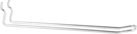 5 stuks - 20cm - Dubbele Gaatjeswand / Perfowandhaak / Boardhaak / Displayhaak - Metaal - type: PHO-20D