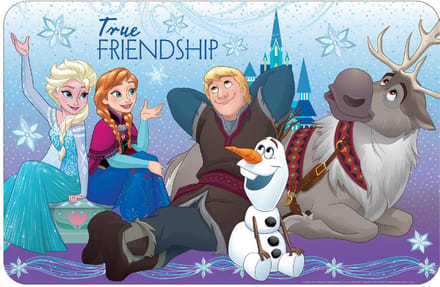 Placemat frozen, Placemat, Frozen, Frozen Ice Magic