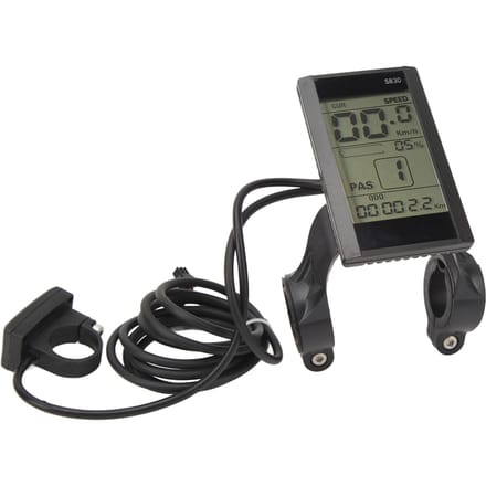 Elektrische Fiets LCD Display Meter 24V 36V 48V Waterdicht Multifunctioneel 22.2mm S830 LCD Display voor gray