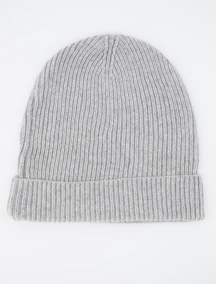 Cashmere Blend Muts / Grijs / One Size