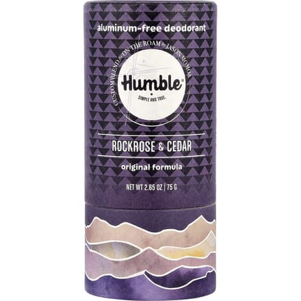 Humble Brands, Aluminiumvrije Deodorant, Rozemarijn & Cederhout, 75g (2.65oz) black