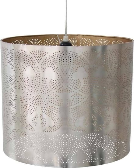 Safaary - Oosterse Hanglamp Nikkel Goud Kirti Ø 36 x 30cm