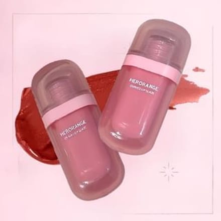HERORANGE - Glossy Lip Glaze - (4-6) #04 - 2g