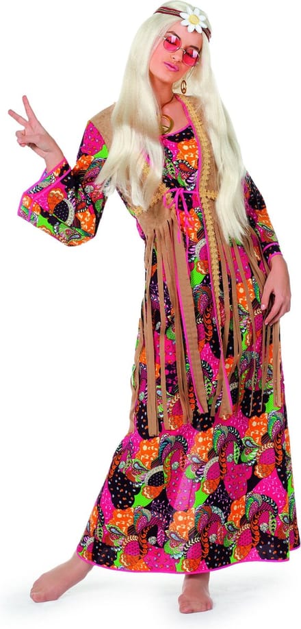 Hippie jurk lang elite - Maat 42