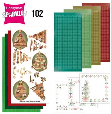 Sparkles Set 102 - Amy Design -Trees in Gold
