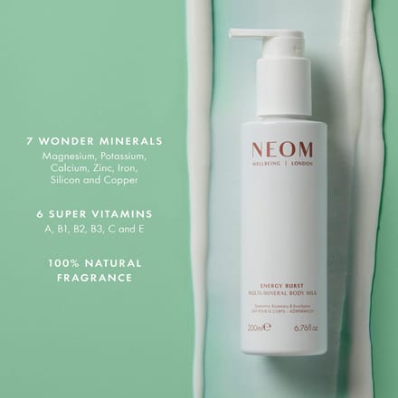 NEOM Energy Burst Multi-Mineral Body Milk 200ml