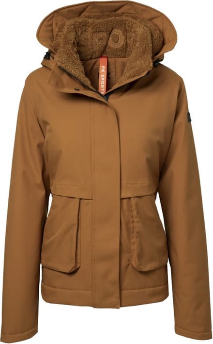 PK International - Winterjas - Dames - Waterdicht - Winddicht - Capuchon - Piazzo - Almond - M/38