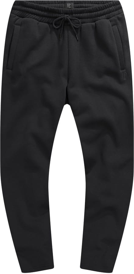 JP 1880 - Heren - Trainingsbroek Buik-Fit thuispak basic OEKO-TEX - Zwart - Maat L