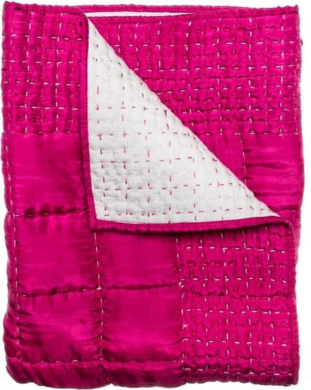 Delia bedsprei darkpink 160 x 240 cm