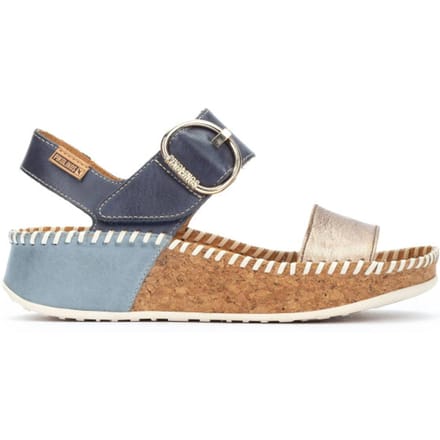 Pikolinos Marina - dames sandaal - Blauw - maat 37 (EU) 4 (UK)