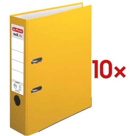 05481304 - A4 - Polypropylene (PP) - Yellow - 8 cm - 1 pc(s)
