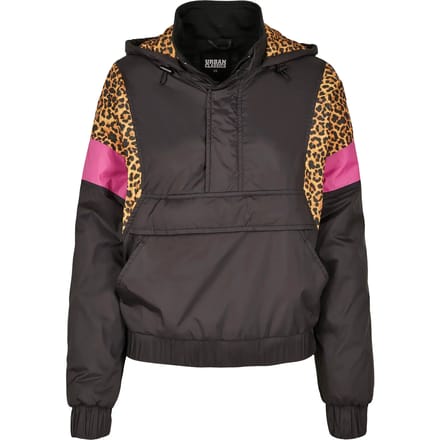 Urban Classics - Mixed Pullover Jas - XS - Zwart