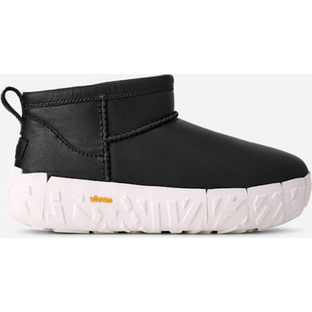UGG® Cl Ultra Mini Wrap Tech Noir for Men in Black/Jasmine, Size 8, Leather/Wool