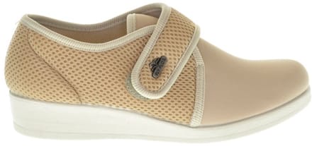 Fly Flot Beige Dames Pantoffel Lycra Met Velcro maat 36