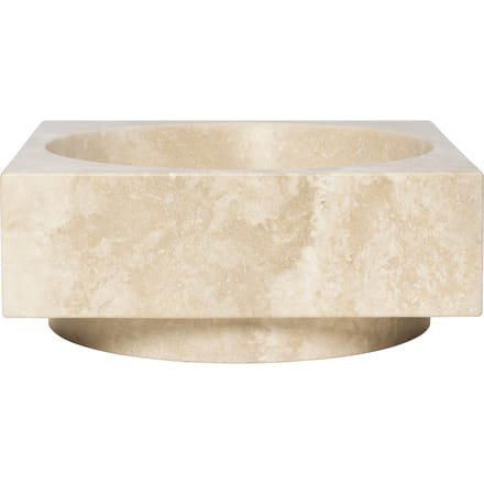 Ferm Living - Hoge decoratieve kom - beige