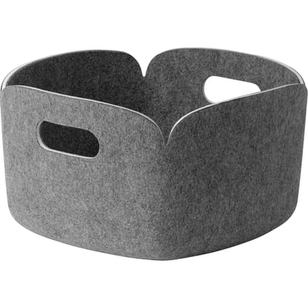Muuto Restore Basket 28 x 28 cm - grey melange