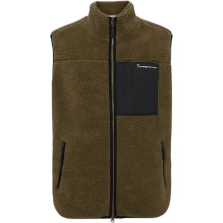Mouwloos fleece KnowledgeCotton Apparel