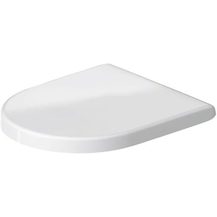 Duravit Universeel WC-zitting - 43.6x37x3.8cm - kunststof - softclose - wit