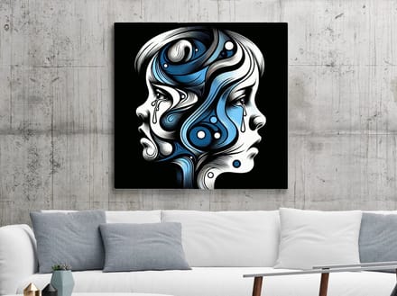 Kunstprint | Wanddecoratie | Canvas | 100 × 100 cm