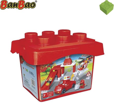 BanBao Young Ones Brandweer Bouwset - 9638