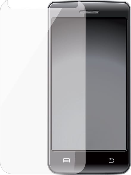 Bigben Connected, Screenprotector geschikt voor Universele Smartphone (5.3 tot 5.5 inch) - Anti-Scratch, Transparant
