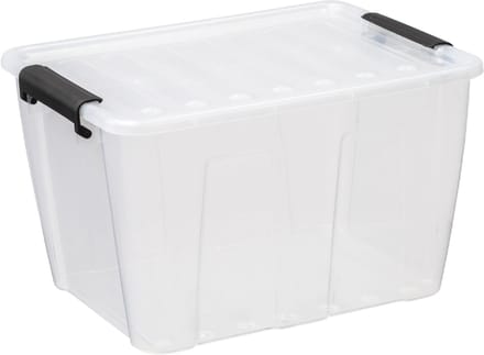 Transparante opbergbox van 15 liter