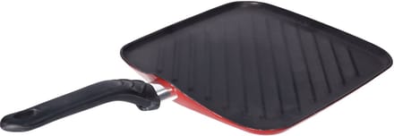 Gerimport Grillpan Rosso 49 X 27,5 X 7,5 Cm Rvs Zwart