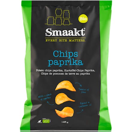 Aardappelchips paprika bio