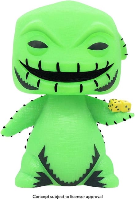 Funko The Nightmare Before Christmas - Disney POP! Oogie 9 cm Verzamelfiguur - Groen