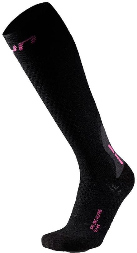 Uyn One Alpine Merino Lange Sokken Zwart EU 41-42 Vrouw
