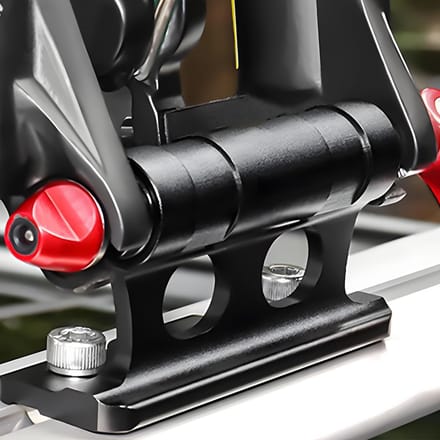 Fietsendrager Dakmontage met Snelspanner | Sterke Aluminium Vorkhouder voor Auto