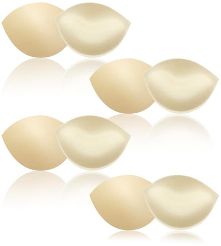 Dailygoods- BH-pads 4 Paar - Verwijderbare Push-up Vulling