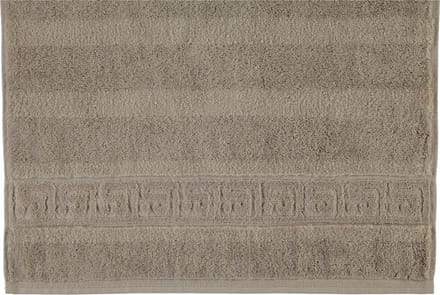 CAWÖ Noblesse Uni Badhanddoek - Zand - 80x160
