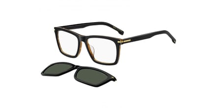 Hugo Boss BOSS 1726/G/CS Black striped brown 55/17/145 MAN Zonnebrillen