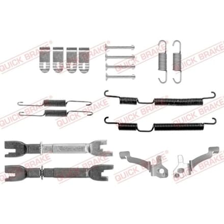 Toebehorenset, remschoenen QUICK BRAKE 105-0045S-02