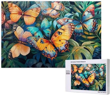 Legpuzzel Vlinder - Bos Puzzel - Ontspanning Thuis - 4000 Stukjes - 88x141cm