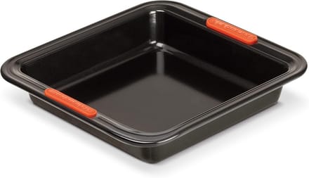 Vierkante Cakevorm met Antiaanbaklaag - 23 cm - Zwart