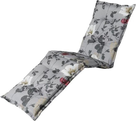 Madison - Tuinkussen - Ligbedkussens - 200 x 60cm - Zara Grey - Grijs