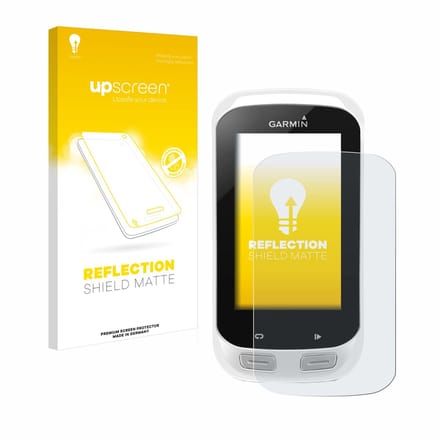 upscreen - Screenprotector voor Garmin Edge Explore 1000 - Folie Beschermfolie anti glare matte