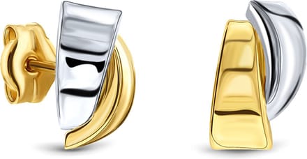 Miore Pure Oorbellen Dames - 14 Karaat Goud - Knopjes - 5.5 mm